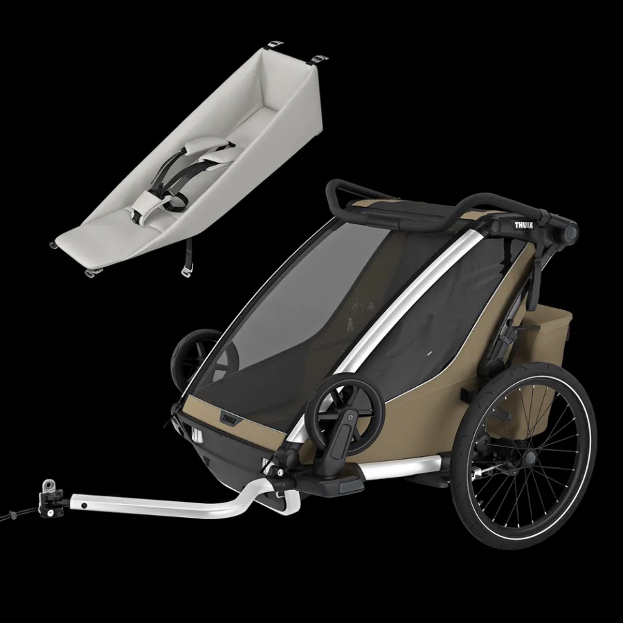 Kinderen Thule Fietstrailerbundels|Fietstrailerbundels-Chariot Cross 2 double infant bundle