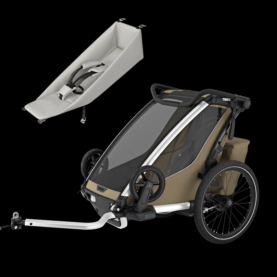 Kinderen Thule Fietstrailerbundels|Fietstrailerbundels-Chariot Cross 2 single infant bundle