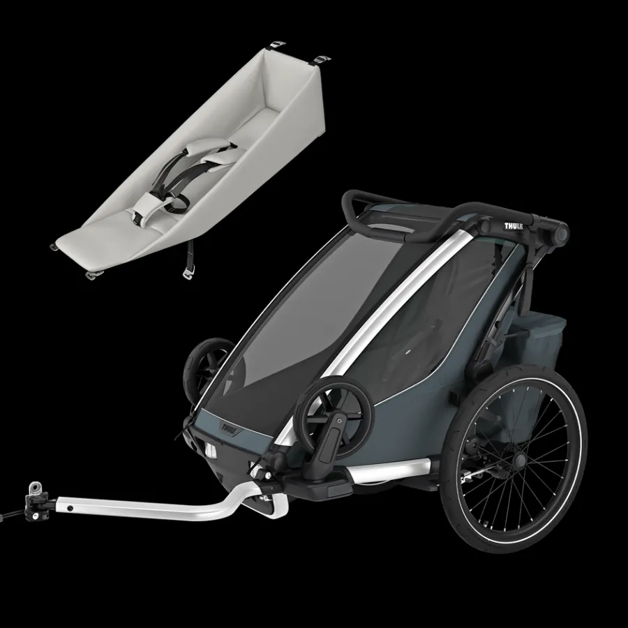 Kinderen Thule Fietstrailerbundels|Fietstrailerbundels-Chariot Cross 2 single infant bundle