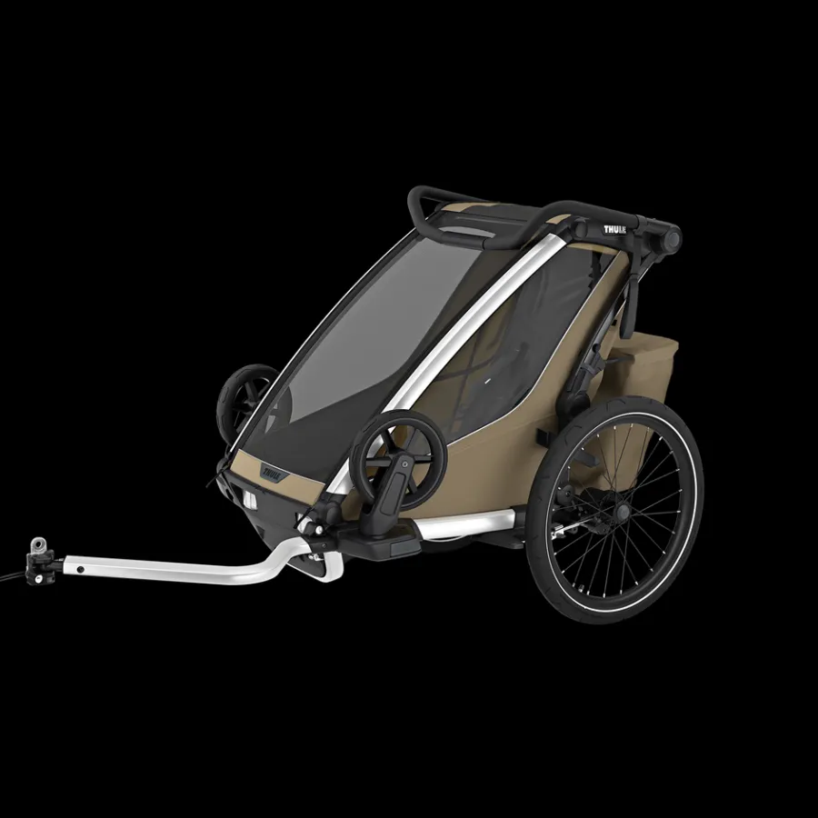 Kinderen Thule Fietstrailerbundels|Fietstrailerbundels-Chariot Cross 2 single jogging Bundle