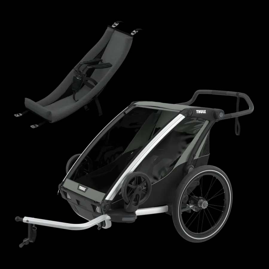 Kinderen Thule Fietstrailerbundels|Fietstrailerbundels-Chariot Lite double infant bundle