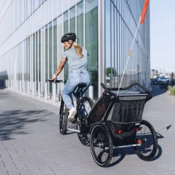 Kinderen Thule Fietstrailerbundels|Fietstrailerbundels-Chariot Lite double infant bundle