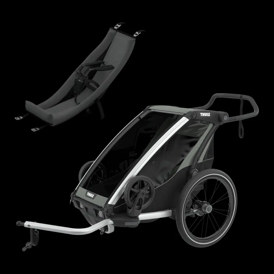 Kinderen Thule Fietstrailerbundels|Fietstrailerbundels-Chariot Lite single infant bundle