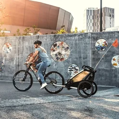 Kinderen Thule Fietstrailerbundels|Fietstrailerbundels-Chariot Lite single infant bundle