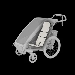 Kinderen Thule Fietstraileraccessoires|Fietstraileraccessoires-Chariot seat liner