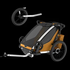 Kinderen Thule Fietstrailerbundels|Fietstrailerbundels-Chariot Sport 2 double jogging Bundle
