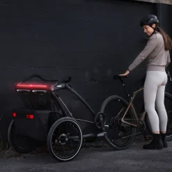 Kinderen Thule Fietstrailerbundels|Fietstrailerbundels-Chariot Sport 2 single jogging Bundle
