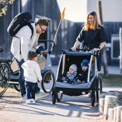 Kinderen Thule Fietstrailers Voor Honden|Fietstrailers Voor Honden-Courier dog trailer bundle