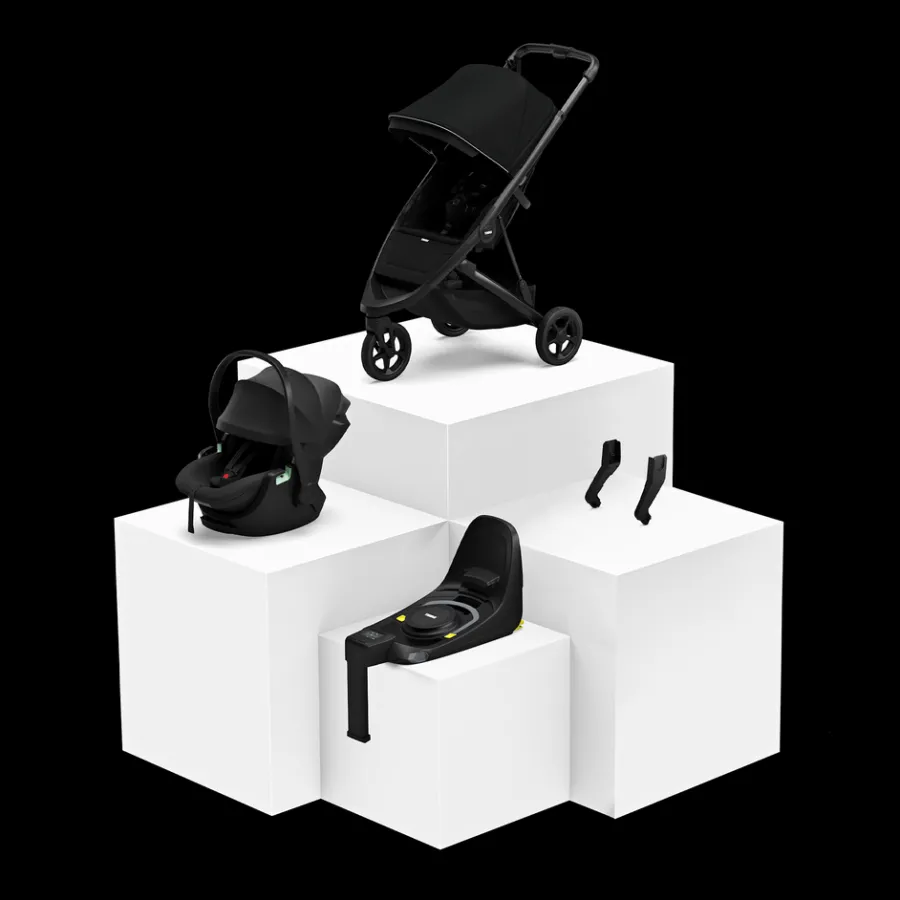 Kinderen Thule Bundels Van Autostoeltjes Met Accessoires|Kinderwagenbundels-Spring travel system bundle