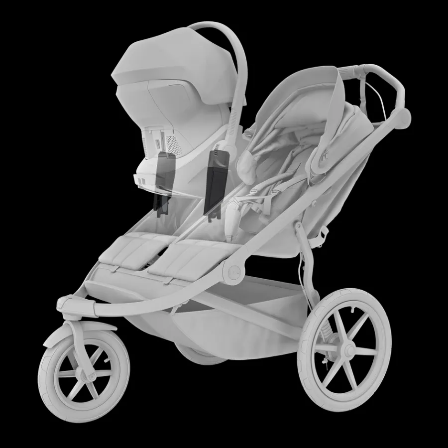 Kinderen Thule Hardloop Kinderwagens En Kinderwagens Voor Alle Terreinen|Dubbele Wandelwagens-Urban Glide 3 double
