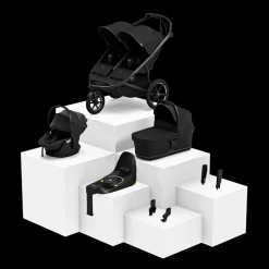 Kinderen Thule Bundels Van Autostoeltjes Met Accessoires-Urban Glide 3 double travel system bundle