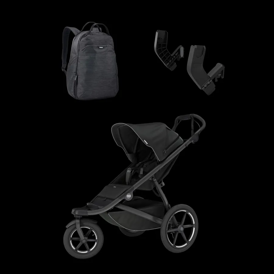 Kinderen Thule Kinderwagenbundels-Urban Glide 3 single car travel baby bundle